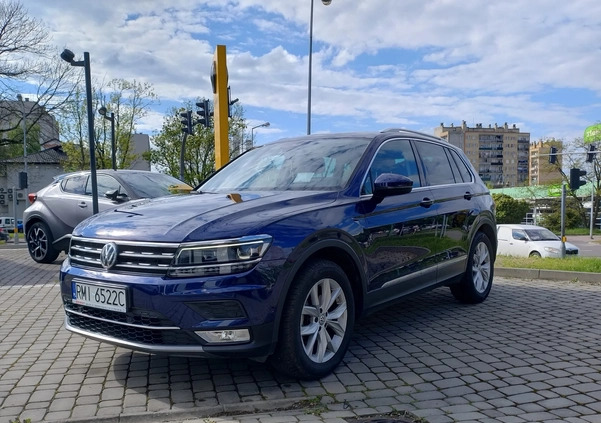 Volkswagen Tiguan cena 92000 przebieg: 147430, rok produkcji 2016 z Olesno małe 154